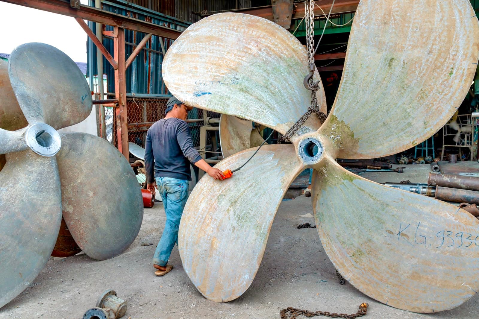 Aluminium Bronze Propeller Scrap