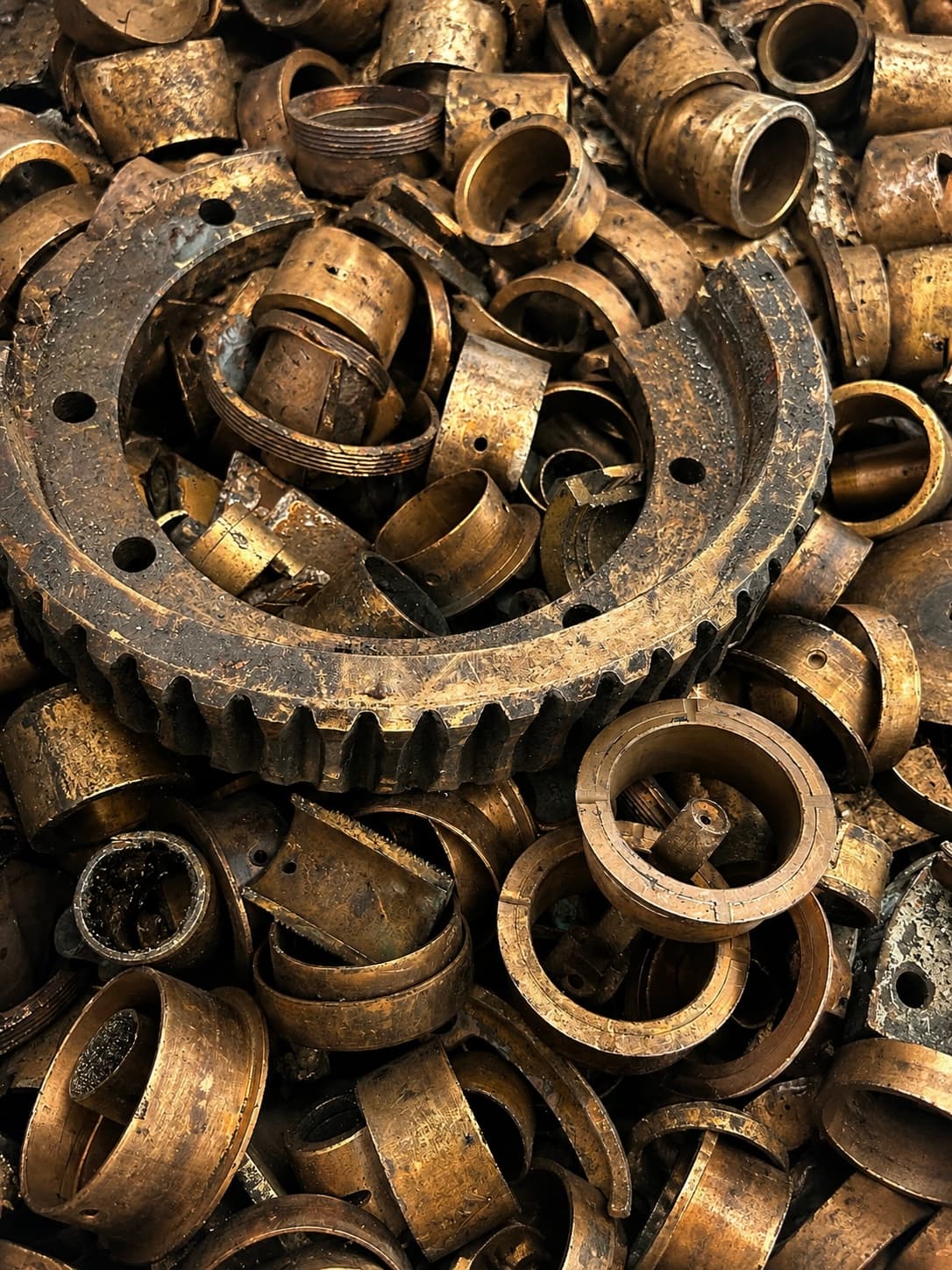 Bronze Scrap Parts (CuSn12)